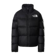 The North Face Retro Nuptse Svart Pufferjacka Black, Dam