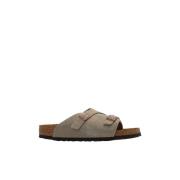 Birkenstock Zurich Sandaler Beige, Dam