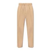 Jil Sander Veckade byxor Beige, Herr