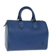 Louis Vuitton Vintage Pre-owned Laeder louis-vuitton-vskor Blue, Dam