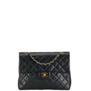 Chanel Vintage Pre-owned Laeder axelremsvskor Black, Dam