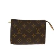 Louis Vuitton Vintage Pre-owned Canvas necessrer Brown, Dam