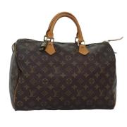 Louis Vuitton Vintage Pre-owned Canvas louis-vuitton-vskor Brown, Dam