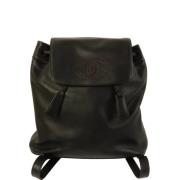 Chanel Vintage Pre-owned Laeder chanel-vskor Black, Dam