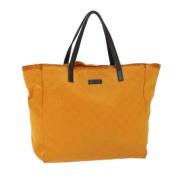 Gucci Vintage Pre-owned Canvas totevskor Orange, Dam