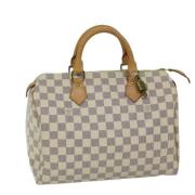 Louis Vuitton Vintage Pre-owned Canvas louis-vuitton-vskor Beige, Dam