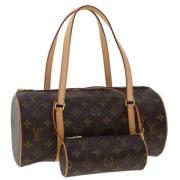 Louis Vuitton Vintage Pre-owned Canvas louis-vuitton-vskor Brown, Dam