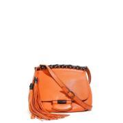 Gucci Vintage Pre-owned Laeder totevskor Orange, Dam