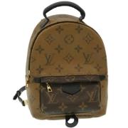 Louis Vuitton Vintage Pre-owned Canvas ryggsckar Brown, Dam