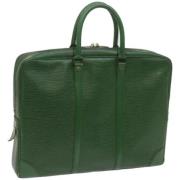 Louis Vuitton Vintage Pre-owned Laeder louis-vuitton-vskor Green, Dam