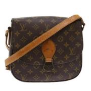 Louis Vuitton Vintage Pre-owned Canvas louis-vuitton-vskor Brown, Dam