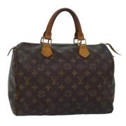 Louis Vuitton Vintage Pre-owned Canvas louis-vuitton-vskor Brown, Dam