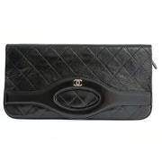 Chanel Vintage Pre-owned Laeder chanel-vskor Black, Dam