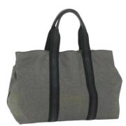 Bottega Veneta Vintage Pre-owned Canvas totevskor Gray, Dam