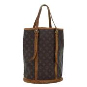 Louis Vuitton Vintage Pre-owned Canvas louis-vuitton-vskor Brown, Dam