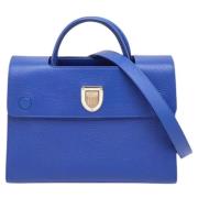 Dior Vintage Pre-owned Laeder totevskor Blue, Dam