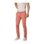 Mason's Essentiella herr chino byxor i stretch twill extra slim Orange...