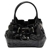 Burberry Vintage Pre-owned Laeder totevskor Black, Dam