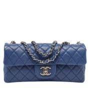 Chanel Vintage Pre-owned Laeder chanel-vskor Blue, Dam