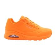 Skechers Fogerty Stiliga Sneakerskor Orange, Dam