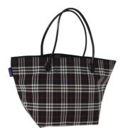 Burberry Vintage Pre-owned Nylon totevskor Black, Dam