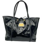 Dolce & Gabbana Pre-owned Pre-owned Tyg totevskor Black, Dam