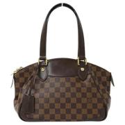 Louis Vuitton Vintage Pre-owned Canvas louis-vuitton-vskor Brown, Dam