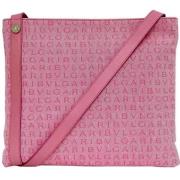 Bvlgari Vintage Pre-owned Canvas axelremsvskor Pink, Dam