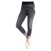 Zhrill Skinny Jeans Nova Black Black, Dam