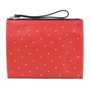 Marni Pre-owned Pre-owned Tyg kuvertvskor Red, Dam