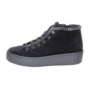 Stokton Sammet Dam Sneakers Stil Komfort Black, Dam