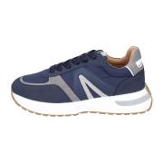 Alexander Smith Herr Textil Sneakers Blue, Herr