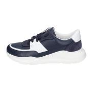 Stokton Läder Herr Sneakers Blue, Herr