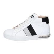 Stokton Läder Sneakers för Kvinnor White, Dam