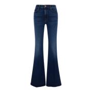 Mother Stiliga Denim Jeans THE Doozy Blue, Dam