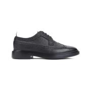 Thom Browne Svarta Ankelstövlar Brogues Black, Herr