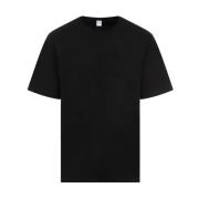 Berluti Svart Logotyp T-shirt Casual Wear Black, Herr