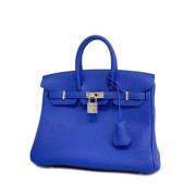 Hermès Vintage Pre-owned Laeder handvskor Blue, Dam