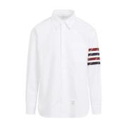 Thom Browne Klassisk Vit Bomullsskjorta White, Herr