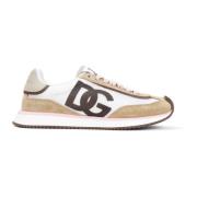 Dolce & Gabbana Vita Sneakers Mesh Logo Design Multicolor, Dam