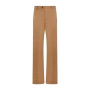 Alexander McQueen Kamel Chino Byxor Nude & Neutrals Brown, Herr