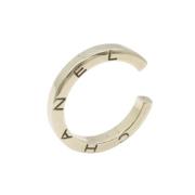 Chanel Vintage Pre-owned Vitt guld chanel-smycken White, Dam