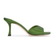 Jimmy Choo Elegant Högklackade Sandaler Green, Dam