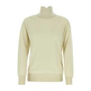 Jil Sander Mysig Sand Ulltröja Beige, Dam