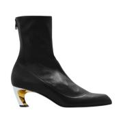 Alexander McQueen Stiliga Stövlar med 6cm Klack Black, Dam