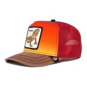 Goorin Bros Orange Ödla Trucker Cap Multicolor, Herr