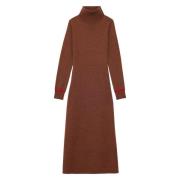 Ines De La Fressange Paris Divine Dress Brown, Dam