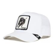 Goorin Bros Vit Toro Platinum Rage Trucker Cap White, Herr