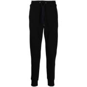 PS By Paul Smith Svarta Zebra Logo Sweatpants Black, Herr