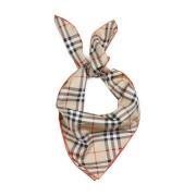 Burberry A2021 Sand Silky Scarf Beige, Dam